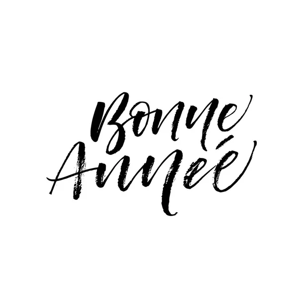 Bonne Annee phrase. — стоковий вектор