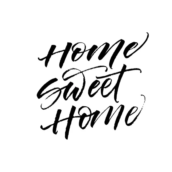 Home sweet home card. — Stock Vector
