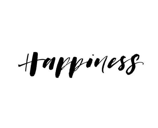 Illustration carte de bonheur — Image vectorielle