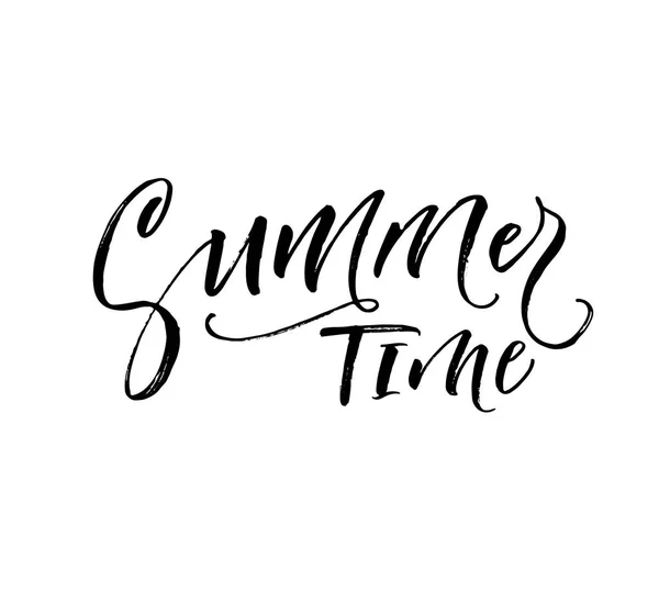 Carte horaire d'été . — Image vectorielle