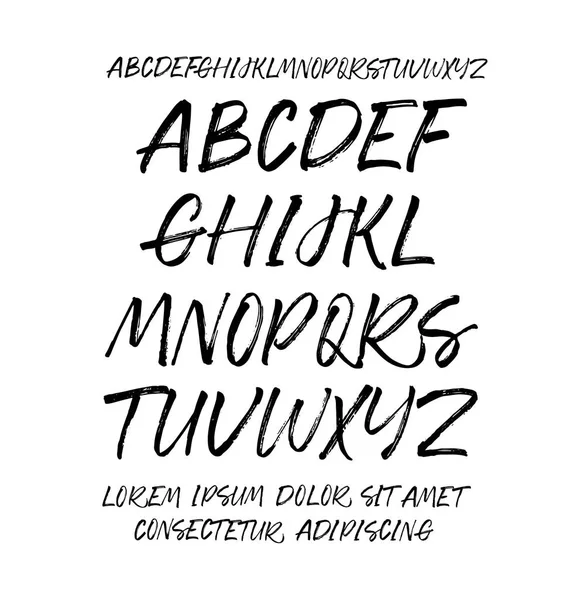 Collectie van Alfabetletters. — Stockvector