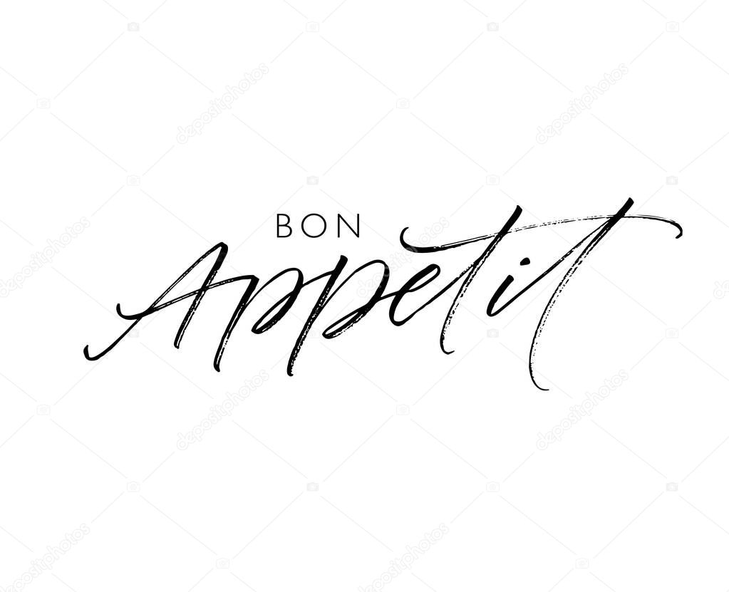 Bon Appetit postcard. 