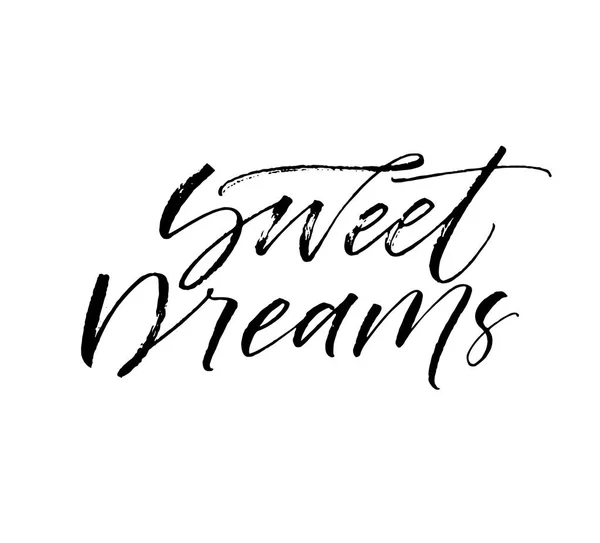 Όνειρα γλυκά φράση. — Διανυσματικό Αρχείο