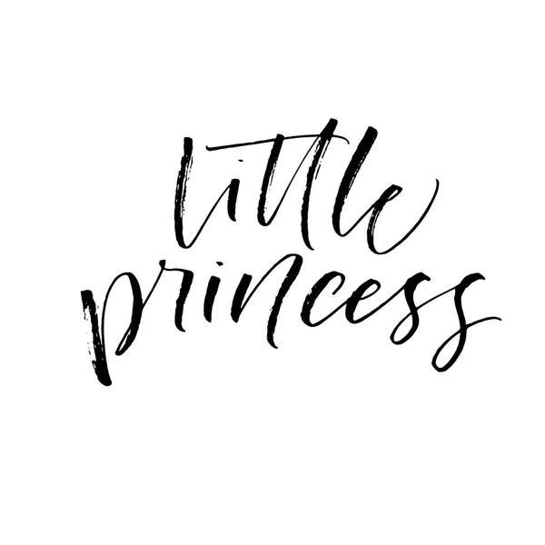 Pequena frase princesa . — Vetor de Stock