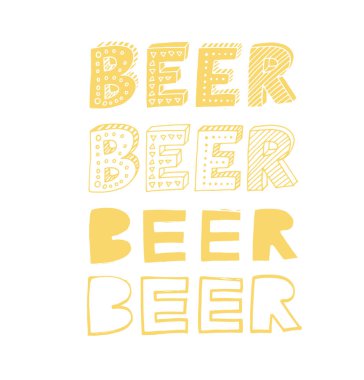 Bira ifadeler. Sarı ifadeler kümesi