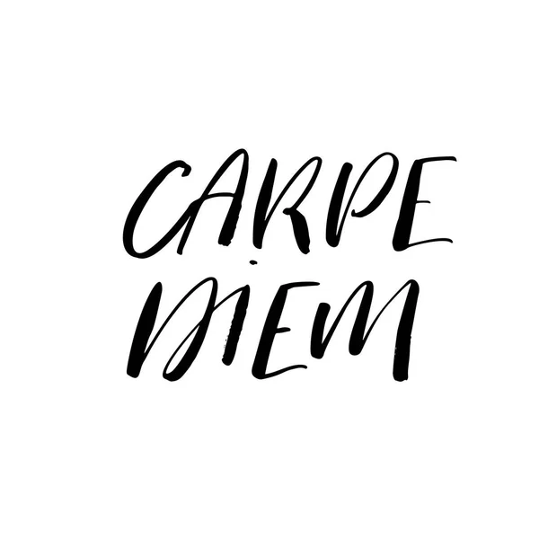 Diseño de Carpe diem — Vector de stock