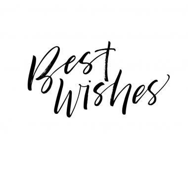 iyi dilekler kartı. 