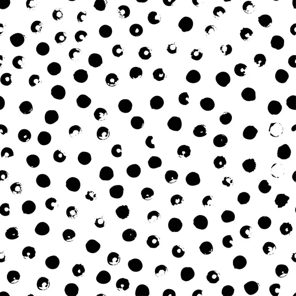 Motif sans couture à pois. — Image vectorielle