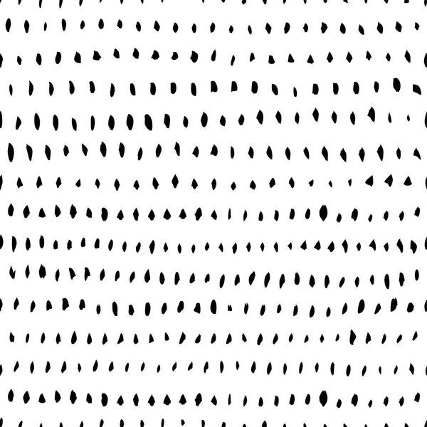 Бесшовный рисунок в горошек. 