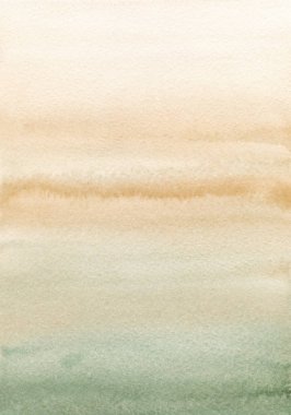 El suluboya arka plan çekilmiş. Yeşil ve koyu sarı renk. Suluboya arka plan gradyanlar ile. 