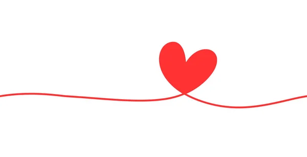 Kalp şekli mono hattı. El çizimi siluet kaligrafi ögeleri