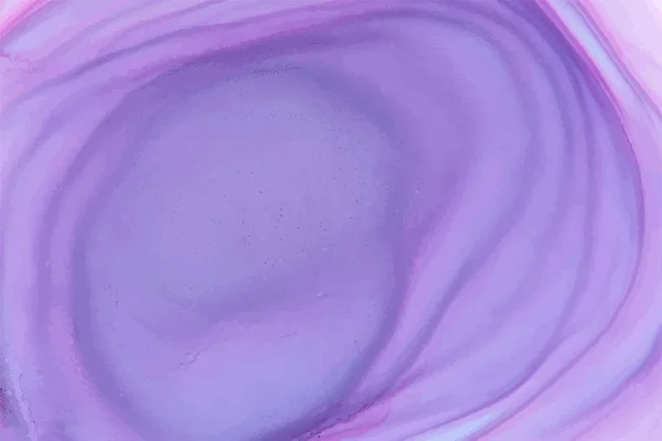 浅紫色醇墨抽象矢量背景. 手绘液彩质感. — 图库矢量图片