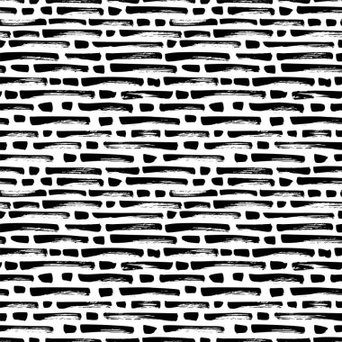 Kesintisiz çizgi ve çizgi deseni. 