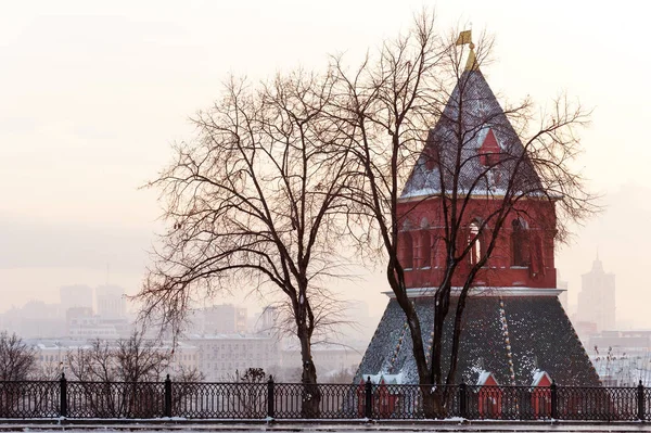 Тайницкая водонапорная башня Кремля — стоковое фото