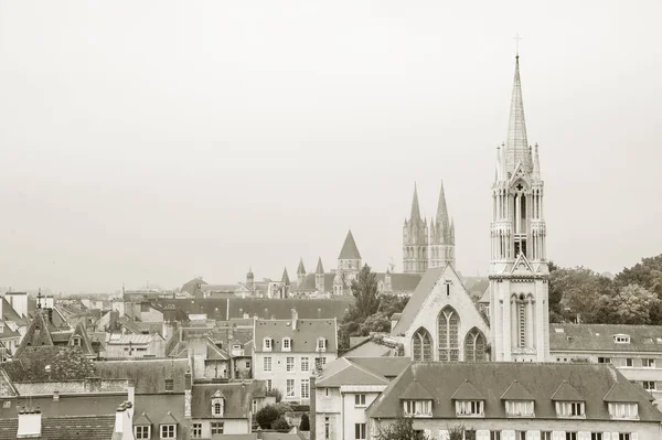 Centru města Caen, Normandie — Stock fotografie