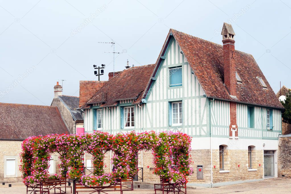 House in Caen, Normandy