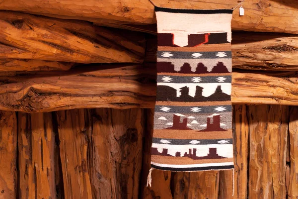 Tappeto tradizionale Navajo — Foto Stock