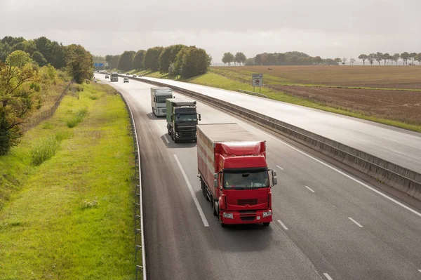 Rijden door Normandië — Stockfoto