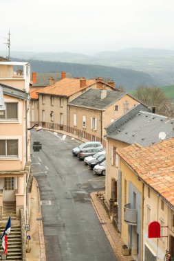 Roquefort-sur-Soulzon village in France