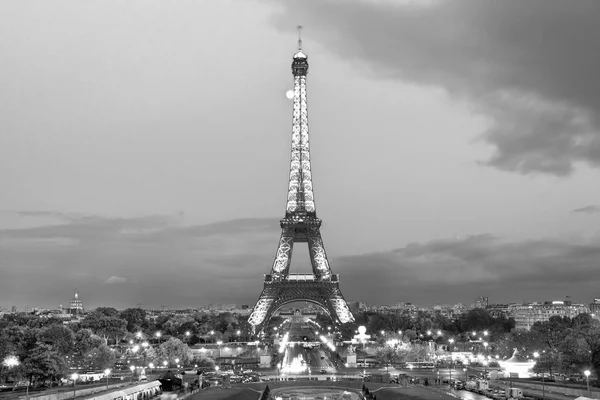 Torre Eiffel panorama — Foto de Stock