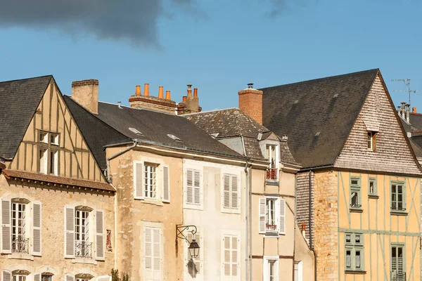 Medieval houses in Le Mans — Stock Photo, Image