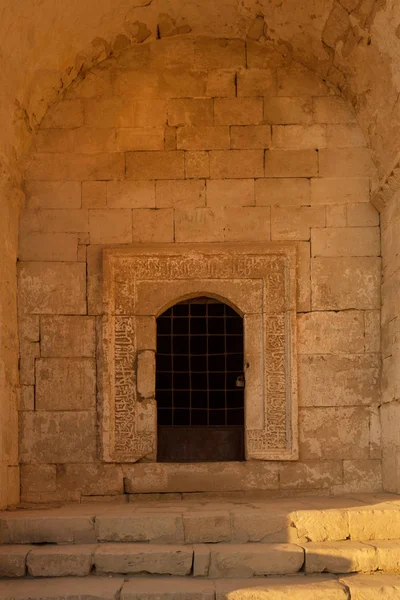Entrada Mausoleo Medieval Princesa Dzhanike Khanym Hija Horda Oro Khan — Foto de Stock