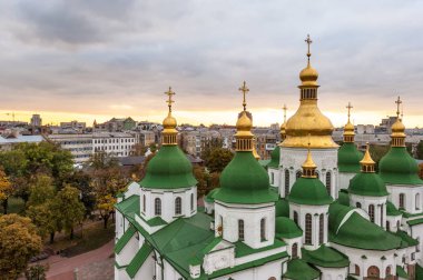 Ortaçağ Kutsal Sofya Katedrali (Kiev Sofya Katedrali) Kievan Rusçası, Kiev, Ukrayna