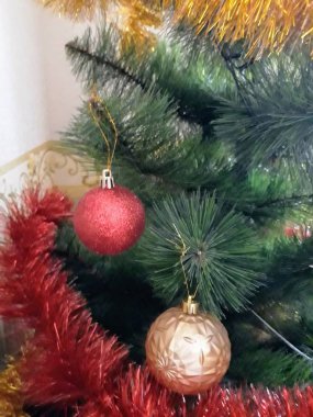 Yılbaşında Noel ağacı 