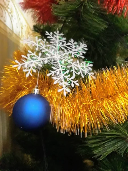 Árbol Navidad Año Nuevo —  Fotos de Stock