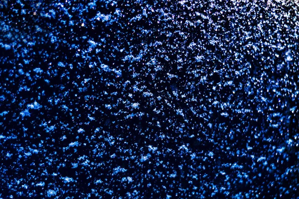 Kék Sötét Elvont Fényes Textúra Karácsonyi Háttér Elölnézet — Stock Fotó