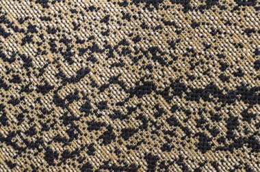 Siyah kahverengi kumaşlı arka plan. Üst görünüm.