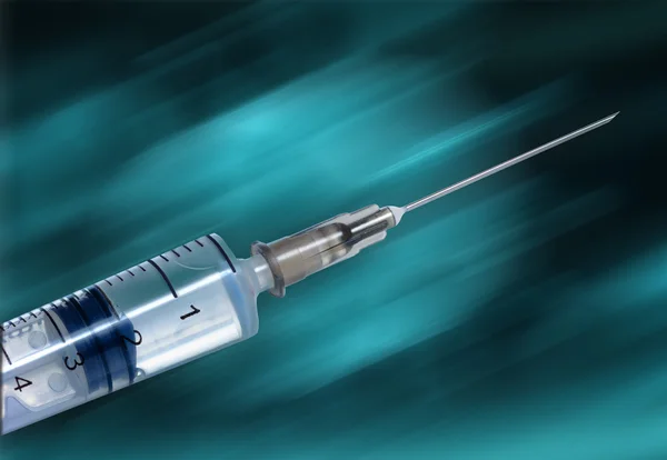 The syringe needle — Stock Photo, Image
