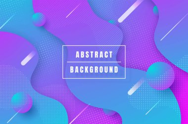 Soyut mavi renkli canlı gradyan arkaplan