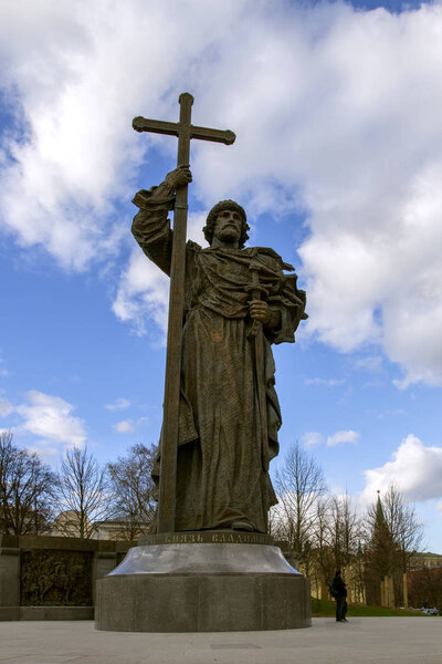 Памятник князю Владимиру в Москве
.