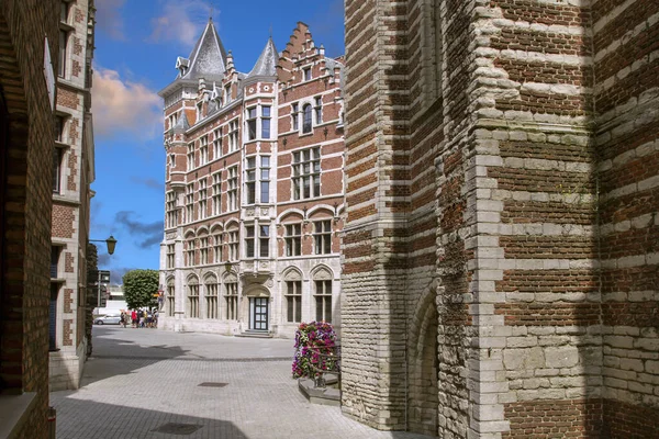 Edifici Storici Anversa Butchers Guild Ancient House Attrazione Principale Anversa — Foto Stock