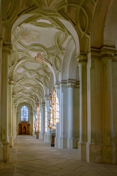 Kladruby République Tchèque Octobre 2018 Décoration Intérieure Église Monastère Des — Photo
