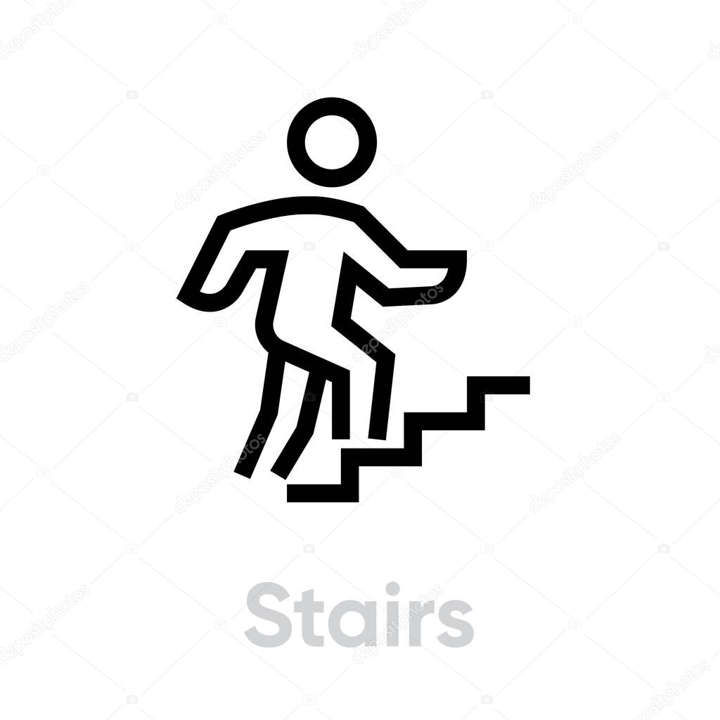 Stairs activity icon