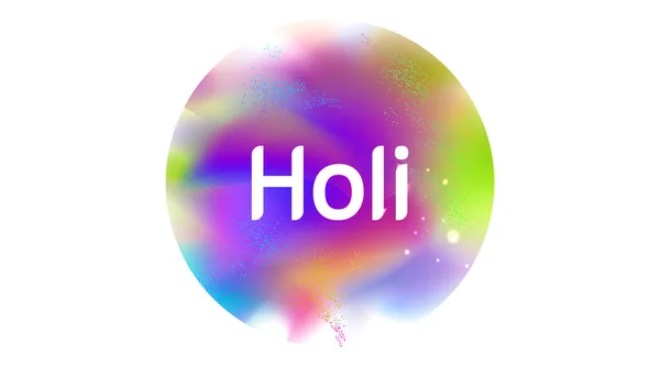 Αφηρημένη πολύχρωμη έκρηξη σκόνη holi φεστιβάλ φόντο για αντίγραφο χώρο για κείμενο. Γιορτή χρωμάτων της Ινδίας. Χαιρετισμούς, πρόσκληση, αφίσα. - Διάνυσμα Εικονογράφηση Αρχείου