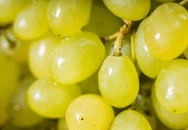 olgun yeşil üzüm dokusu 
