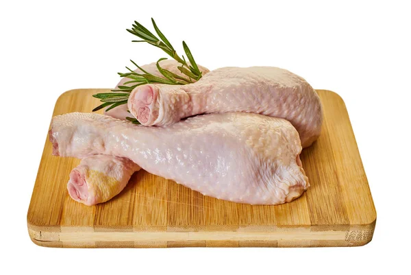 Viande crue, cuisse de poulet — Photo