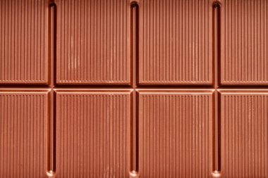 Çikolata deseni yakın plan.