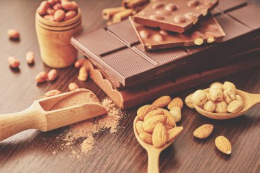 çikolata ve fındık 