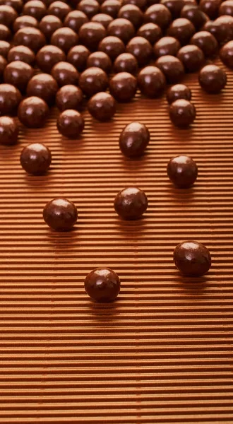 Chocolate round candy — Stock Photo, Image