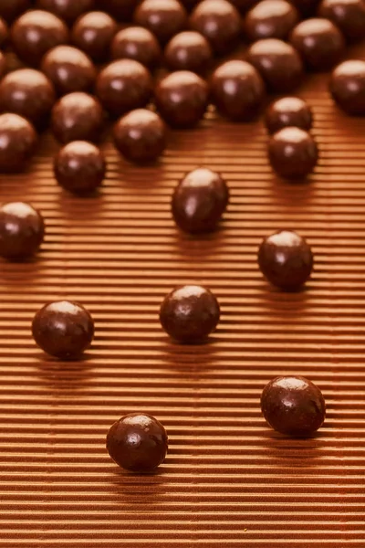 Chocolate round candy — Stock Photo, Image