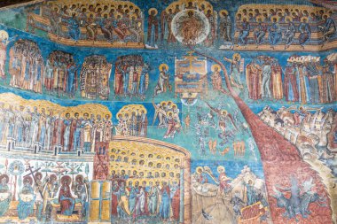 Voronet Manastırı, 15 Ağustos 2017 Manastır Duvarı