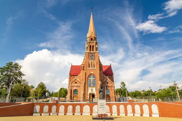 Cacica, Rumänien - 17 augusti 2017 - Bazilica Adormirea Maicii Do — Stockfoto