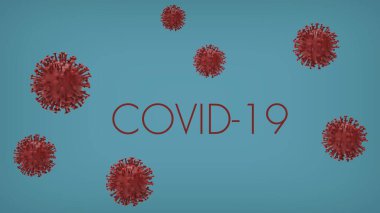 Coronavirus Moleküllerinin Modelleri. Virüs moleküllerinden mikroskop koronavirüs örneği. Koronavirüs salgını veya pandemik konsept.