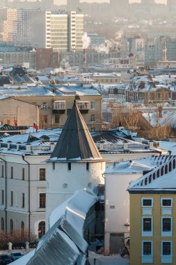 Kazan Kremlin 'in duvarları