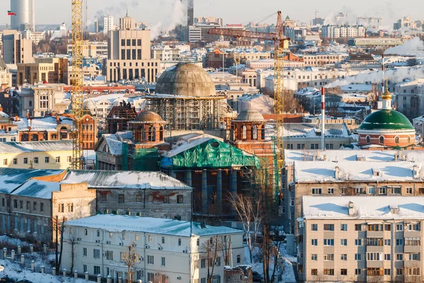 Paisagem urbana kazan tatarstan — Fotografia de Stock