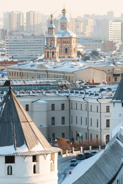 Стіни казанського кремля. — стокове фото